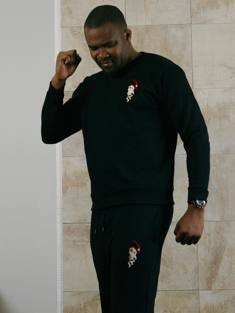 Only Struggle Liberates embroidered Sweatsuits Set